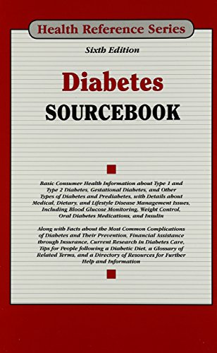Stock image for Diabetes Sourcebook: Basic Consumer Health Information about Type 1 and Type 2 Diabetes, Gestational Diabetes, and Other Types of Diabetes for sale by ThriftBooks-Dallas