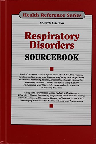 Beispielbild fr Respiratory Disorders Sourcebook zum Verkauf von Better World Books