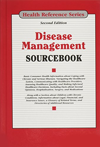 9780780815452: Disease Management Sourcebook, 2nd Ed. (Health Reference)