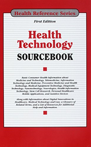 Stock image for Health Technology Sourcebook, 1st Ed. (Health Reference) for sale by SecondSale