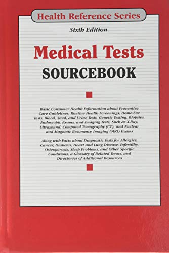 9780780816404: Medical Tests Sourcebook (Health Reference)