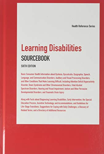 9780780817036: Learning Disabilities Sourcebook
