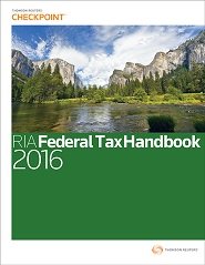 Stock image for RIA Federal Tax Handbook 2016 for sale by Better World Books