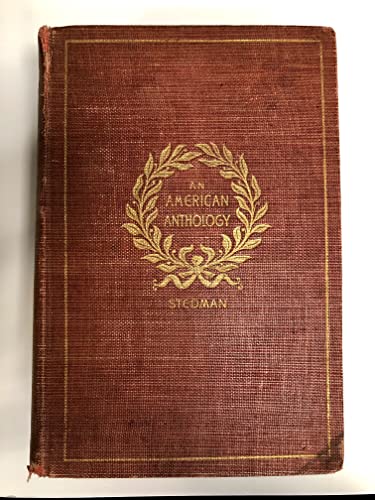 Beispielbild fr American Anthology, 1787-1900 zum Verkauf von Better World Books