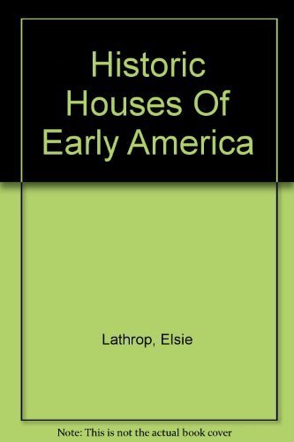 9780781252980: Historic Houses Of Early America