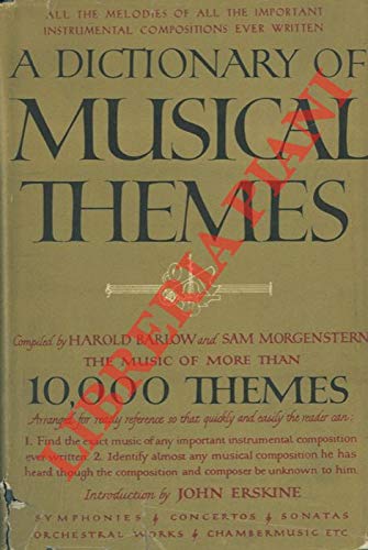 9780781292665: A Dictionary of Musical Themes