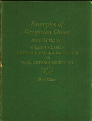 9780781296656: Examples of Gregorian Chant and Works: Music Book Index