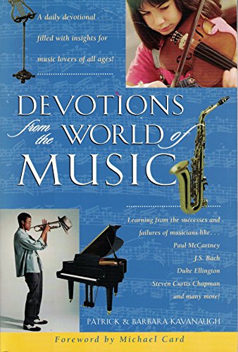 Beispielbild fr Devotions from the World of Music zum Verkauf von Better World Books