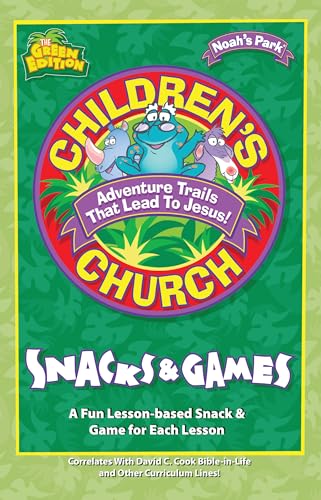 Stock image for Noah's Park Children's Church Snacks & Games, Green Edition (Children's Church Kit) for sale by Reliant Bookstore