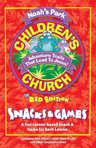 Beispielbild fr Noah's Park Children's Church Snacks & Games, Red Edition (Children's Church Kit) zum Verkauf von SecondSale
