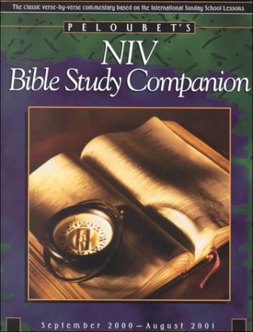 Beispielbild fr Peloubets Niv Bible Study Companion September 2000-August 2001 (Peloubets Sunday School Notes) zum Verkauf von Red's Corner LLC