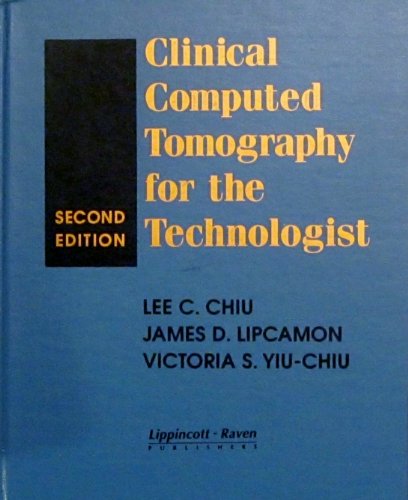 Stock image for Clinical Computer Tomography for the Technologist for sale by Better World Books