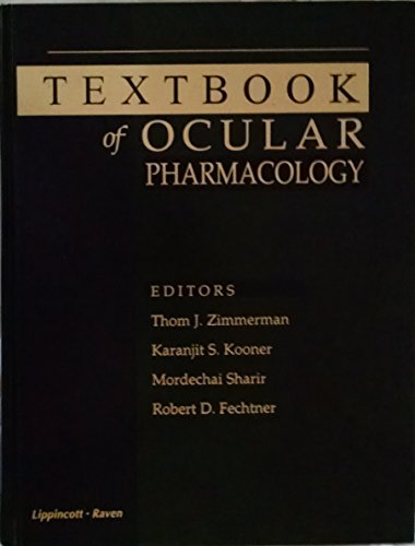 Stock image for Textbook of Ocular Pharmacology for sale by BombBooks