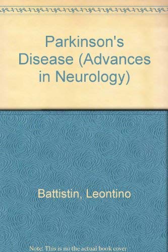 9780781703413: Parkinson's Disease: v. 69 (Advances in Neurology)