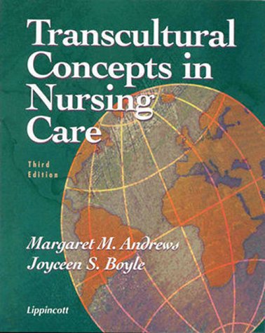 Beispielbild fr Transcultural Concepts in Nursing Care zum Verkauf von Better World Books
