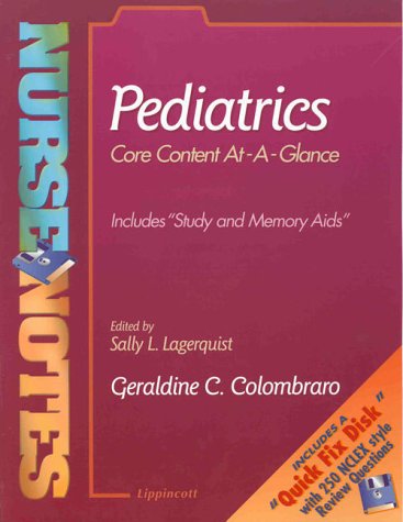 9780781711296: Pediatrics (NurseNotes)