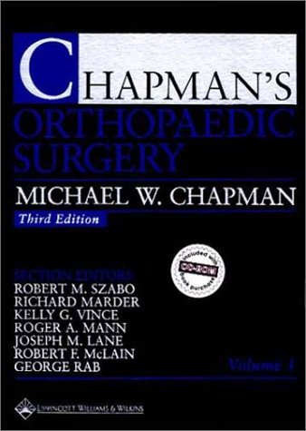 Beispielbild fr Chapman's Orthopaedic Surgery (Volume 4) zum Verkauf von Anybook.com