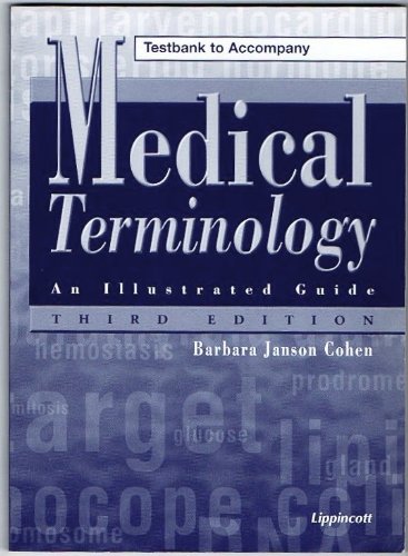 Stock image for Testbank to accompany Medical terminology: An illustrated guide for sale by ThriftBooks-Atlanta