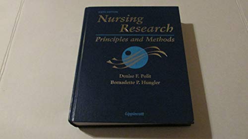 Beispielbild fr Nursing Research: Principles and Methods zum Verkauf von WorldofBooks