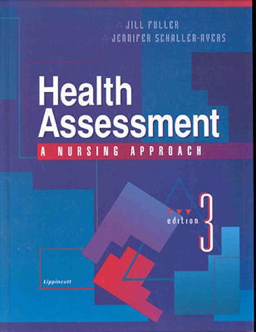 Imagen de archivo de Health Assessment : A Nursing Approach a la venta por Better World Books