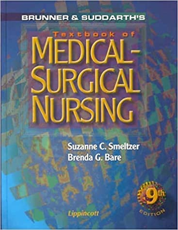 Beispielbild fr Brunner and Suddarth's Textbook of Medical-Surgical Nursing zum Verkauf von Better World Books