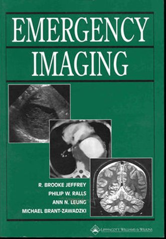 Imagen de archivo de Emergency Imaging a la venta por Better World Books