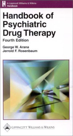 Beispielbild fr Handbook of Psychiatric Drug Therapy zum Verkauf von Better World Books