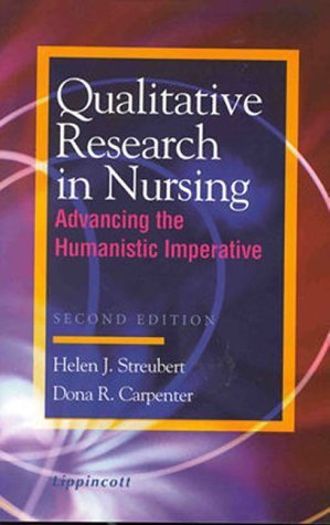 Beispielbild fr Qualitative Research in Nursing: Advancing the Humanistic Imperative zum Verkauf von ThriftBooks-Atlanta