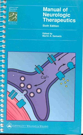 Beispielbild fr Manual of Neurologic Therapeutics, Sixth Edition zum Verkauf von Bulk Book Warehouse