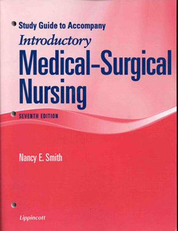 Imagen de archivo de Medical-Surgical Nursing: Study Guide a la venta por HPB-Diamond