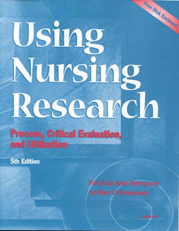 9780781717908: Using Nursing Research: Process, Critical Evaluation and Utilization