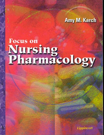 Beispielbild fr Focus on Nursing Pharmacology zum Verkauf von a2zbooks