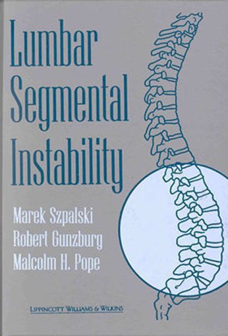 Stock image for Lumbar Segmental Instability for sale by Jean Blicksilver, Bookseller