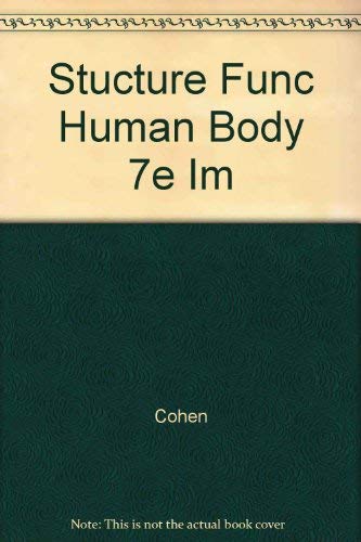 Imagen de archivo de Stucture Func Human Body 7e Im a la venta por HPB-Red