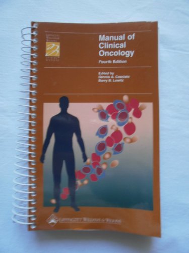 9780781721592: Manual of Clinical Oncology (Spiral Manual Series)