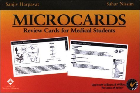 Imagen de archivo de Microcards: Review Cards for Medical Students a la venta por HPB-Red