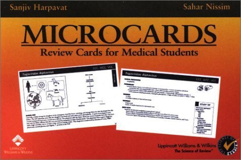 Stock image for Microcards: Review Cards for Medical Students for sale by HPB-Red