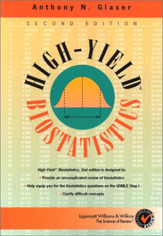 9780781722421: High-Yield Biostatistics