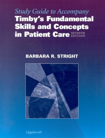 Imagen de archivo de Study Guide to Accompany Fundamental Skills and Concepts in Patient Care a la venta por Better World Books