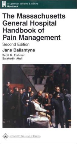 Stock image for The Massachusetts General Hospital Handbook of Pain Management for sale by ThriftBooks-Dallas