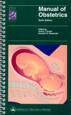 Imagen de archivo de Manual of Obstetrics a la venta por Better World Books