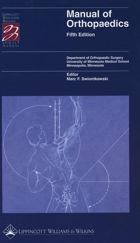 9780781724418: Manual of Orthopaedics