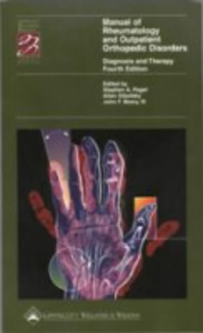 9780781724425: Manual of Rheumatology and Outpatient Orthopedic Disorders