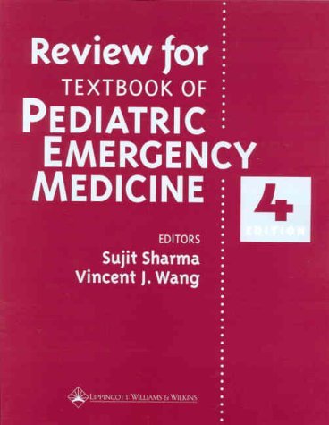 Beispielbild fr Review for Textbook of Pediatric Emergency Medicine zum Verkauf von Better World Books