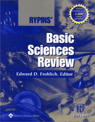 Imagen de archivo de Rypins' Basic Sciences Review [With CDROM] a la venta por ThriftBooks-Dallas