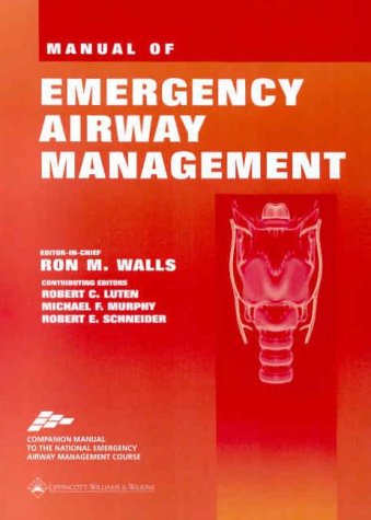 Stock image for Manual of Emergency Airway Management for sale by AwesomeBooks