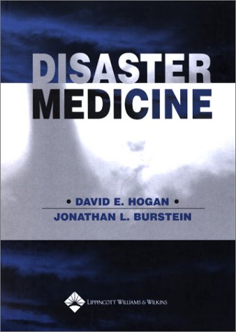 Imagen de archivo de Disaster Medicine a la venta por Better World Books