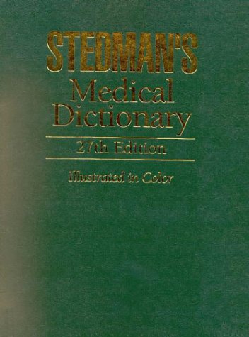 9780781727273: Stedman's Medical Dictionary: Illustrated in Color