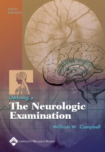 Beispielbild fr Dejong's the Neurologic Examination zum Verkauf von ThriftBooks-Atlanta