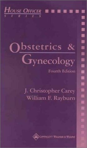 Imagen de archivo de Obstetrics and Gynecology (House Officer Series) a la venta por HPB-Red